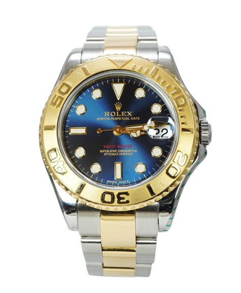 168623 rolex blue strap|Rolex yachtmaster 168623.